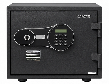 Купить CARCAM Smart Fingerprint Fireproof Safe Box (CC350EDP) Black