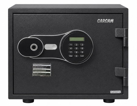 Купить CARCAM Smart Fingerprint Fireproof Safe Box (CC350EDP) Black