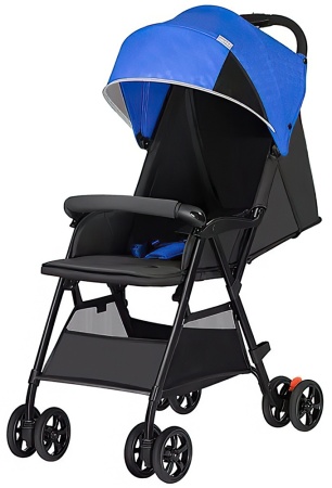 Купить Xiaomi Mibabe Qborn Easy Folding Stroller Blue (TQ02OS)