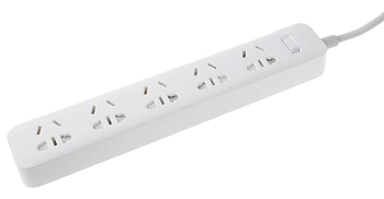 Сетевой удлинитель длиной 2 метра с 5 розетками Xiaomi Mi Power Strip 5 Sockets White