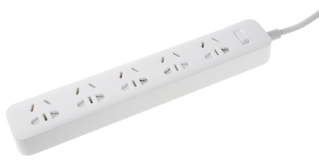Сетевой удлинитель длиной 2 метра с 5 розетками Xiaomi Mi Power Strip 5 Sockets White