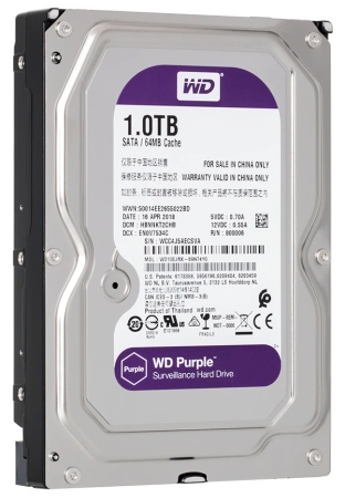 Купить WD Purple WD10EJRX, 1ТБ, HDD, SATA III, 3.5"
