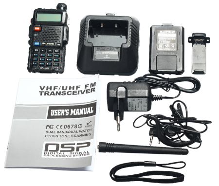 купить рацию Baofeng UV-5R 8W (3 режима мощности)