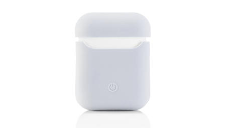 Чехол AirPods Silicon Case - белый