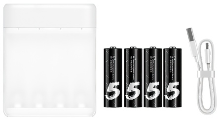 Купить Xiaomi ZMI PB401 AA/AAA Battery Charger White (4шт AA Z15)