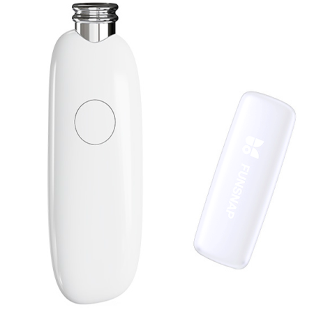 Купить Xiaomi Funsnap Mic Tok 2.4GHz Wireless Lavalier Microphone (White - Type-C)