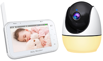 Купить CARCAM Wireless Baby Monitor PTZ Camera (XMABM200S) Night Light