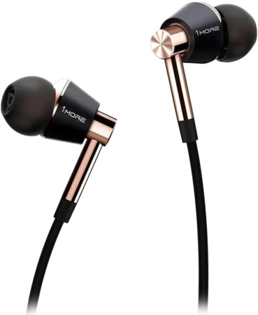 Купить Xiaomi 1More Tripple Driver In-Ear Headphones (E1001) Gold