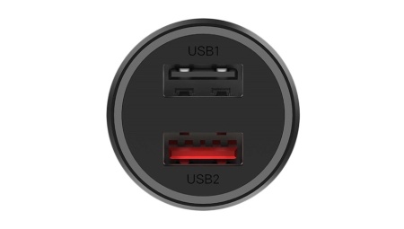 Купить Xiaomi Mi 37W Dual-Port Car Charger (CC06ZM)