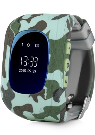Детские часы с GPS CARCAM Q50 (городской камуфляж)