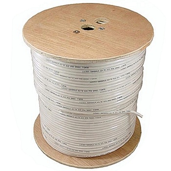 Купить Кабель коаксиальный RG-59U, 75 Ом (CCA, AL) + 2x0.75 мм2 CCA, 10 м