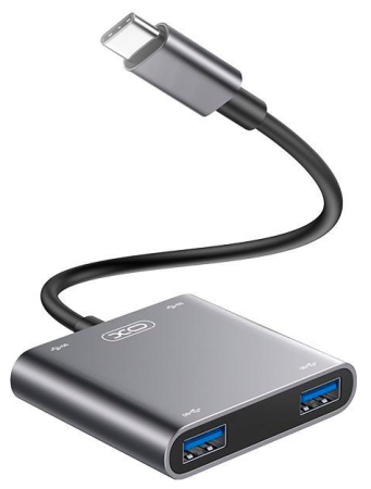 Купить XO USB Splitter 4-Port HUB Docking Station Hub (XO-HUB012B)