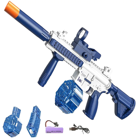 Купить M416 Electric Water Gun (CY018) White-Blue