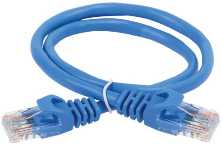 Купить Кабель патч-корд U/UTP 5e кат. 5м синий