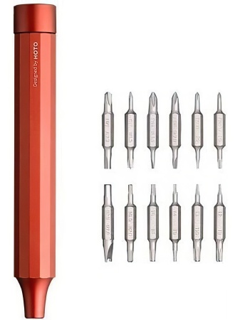 Купить Xiaomi Hoto Precision Screwdriver Kit 24 in 1 Red (QWLSD004)