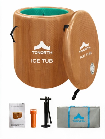 Купить Tonorth Inflatable Ice Tub 80x76x32 230L (TS-MCP01) Wood