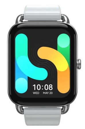 Купить Xiaomi Haylou RS4 Plus Silver Silicon Strap (LS11)