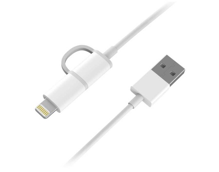 Купить Xiaomi ZMI USB Type-C/Micro 30cm Белый (AL511) Кабель 2 в 1