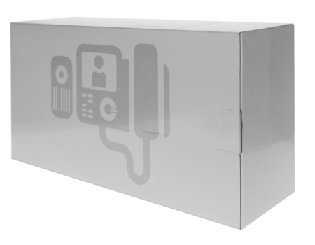 Видеодомофон CARCAM DW-714 позволяющий слышать и видеть посетителя