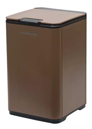 Купить Xiaomi Ninestars Waterproof Sensor Trash Can 10L Gold (DZT-10-35S)