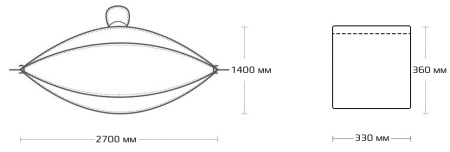 Купить Xiaomi Outdoor Anti-Mosquito Hammock Single Blue (HW070202)