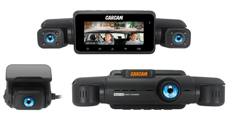 Купить CARCAM 4CH FullHD (4x1080p) Super Real View 360º WiFi DASH CAM GPS DVR CC-365