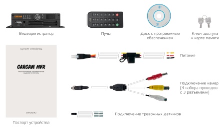 Купить CARCAM MVR KIT 4411/165X2