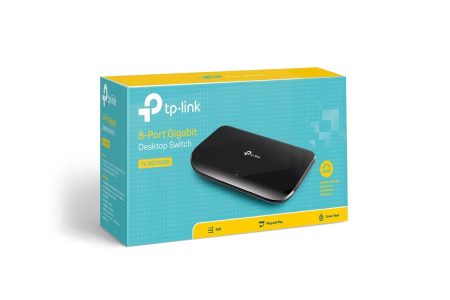 Купить 8-портовый гигабитный коммутатор TP-LINK TL-SG1008D