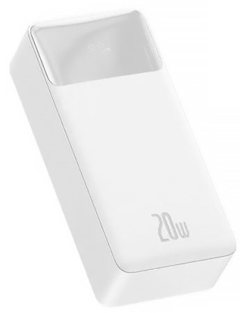 Купить Baseus Bipow Digital Display 30000mAh 20W White (PPDML-N02)