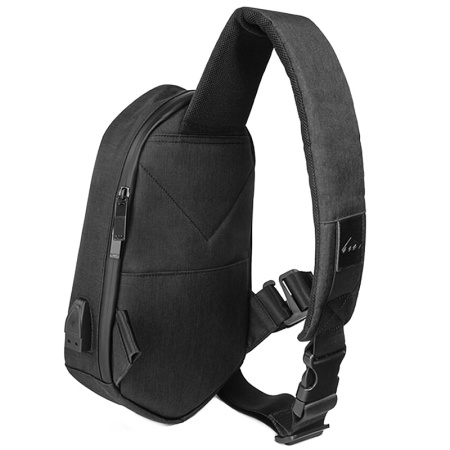 Купить Xiaomi Tajezzo Beaborn Polyhedron Chest Bag Black (B-CPACK-0201)