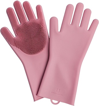 Купить Xiaomi Silicone Cleaning Glove Pink (HO004)