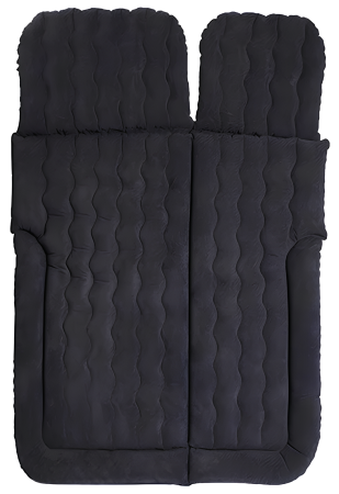 Купить CARCAM Inflatable Auto Airbed, Two Pillows, Auto Air Pump, Repair Kit, 175x155 cm. (CCMTE134) Black