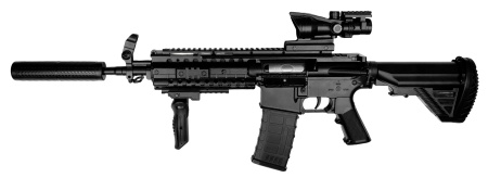 Купить TIAN GONG M4S Electric Adjustable Gel Bullet Gun (XS-1803) Black