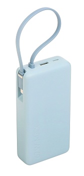 Купить Xiaomi Mi Power Bank With Cable USB-C 20000mAh 67W (PB2067) Light Blue