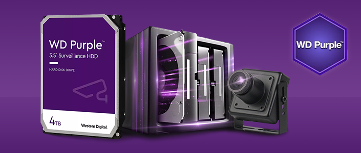 Жесткие диски Purple от компании Western Digital уже в продаже!