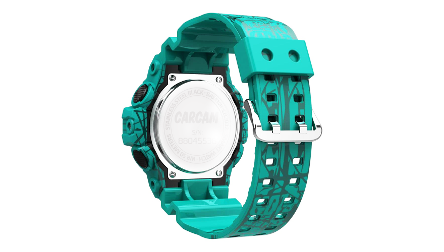 Ударопрочные и водонепроницаемые смарт-часы CARCAM SMART WATCH EX16C - BLUE