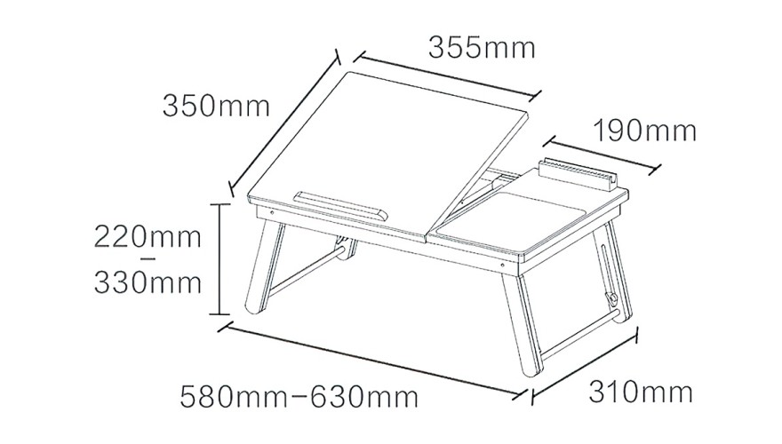 Стол для ноутбука xiaomi orange house multifunctional folding computer desk