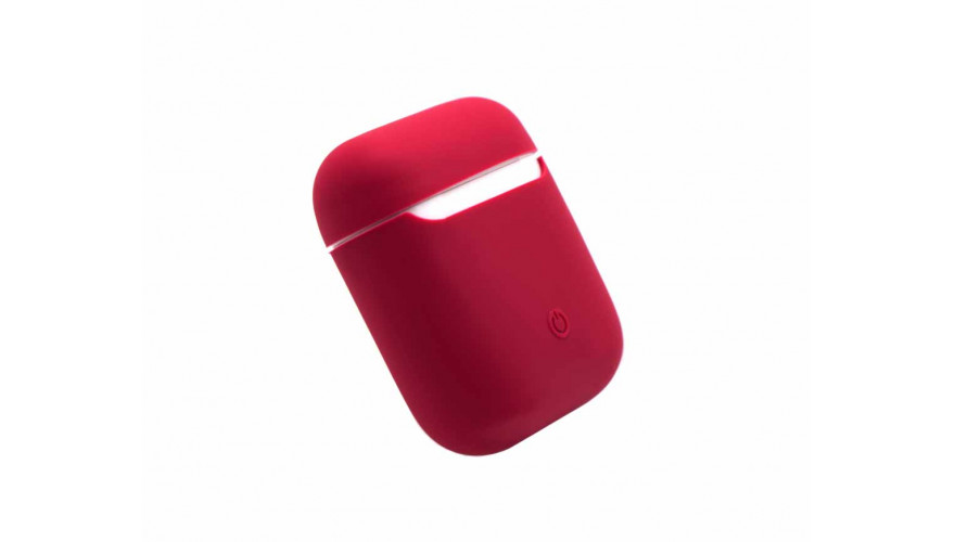 Чехол AirPods Silicon Case - красный
