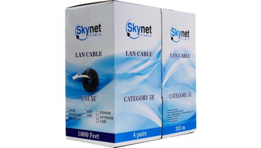 Купить SkyNet Premium FTP Indoor 4x2x0,51 Cat.5e 305м