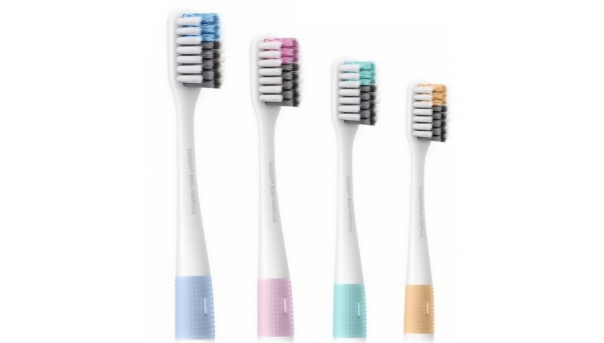 Купить Xiaomi Dr. Bei Bass Method Toothbrush Multicolor (4 шт)