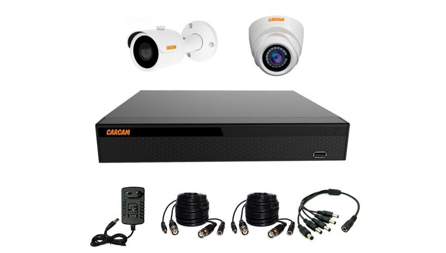 Купить готовый комплект видеонаблюдения CARCAM KIT 2M-16