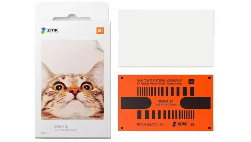 Купить Xiaomi Mi Portable Photo Printer Paper 50 Листов (XMZPXZHT03)