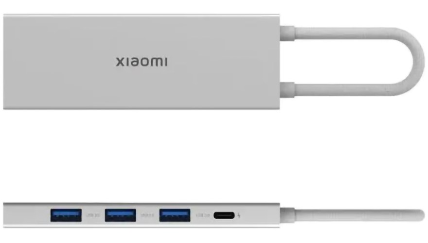 Купить Xiaomi 5 в 1 с USB Type-C USB3.0 HDMI 4K PD100W (XMDS05YM)