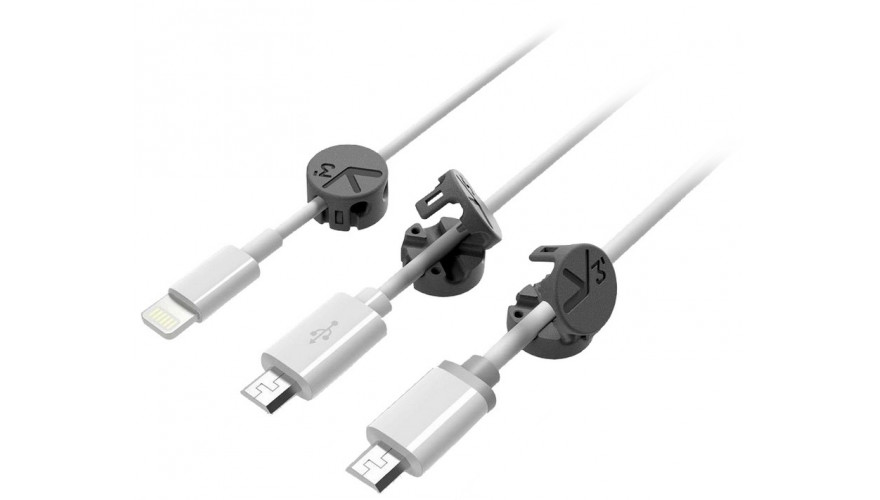 Купить Xiaomi Bcase TUP2 Magnetic Absorption Cable Clip Dark Brown