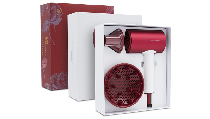 Купить фен Xiaomi Soocare Anions Hair Dryer H5-T Red