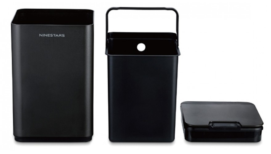 Купить Xiaomi Ninestars Waterproof Sensor Trash Can 10L Black (DZT-10-35S)