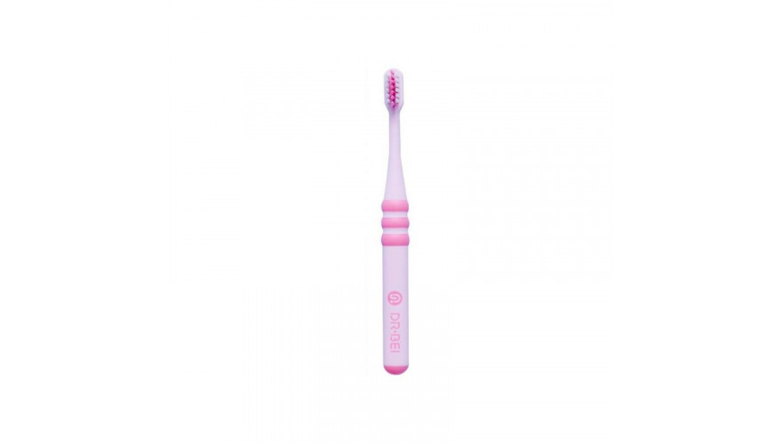 Комплект детских зубных щеток Xiaomi Dr. Bei Toothbrush (2 шт) - Pink