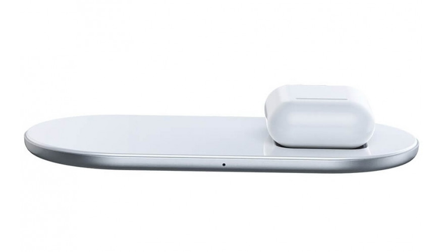 Купить Xiaomi Baseus Simple 2 in 1 Wireless Charger белый