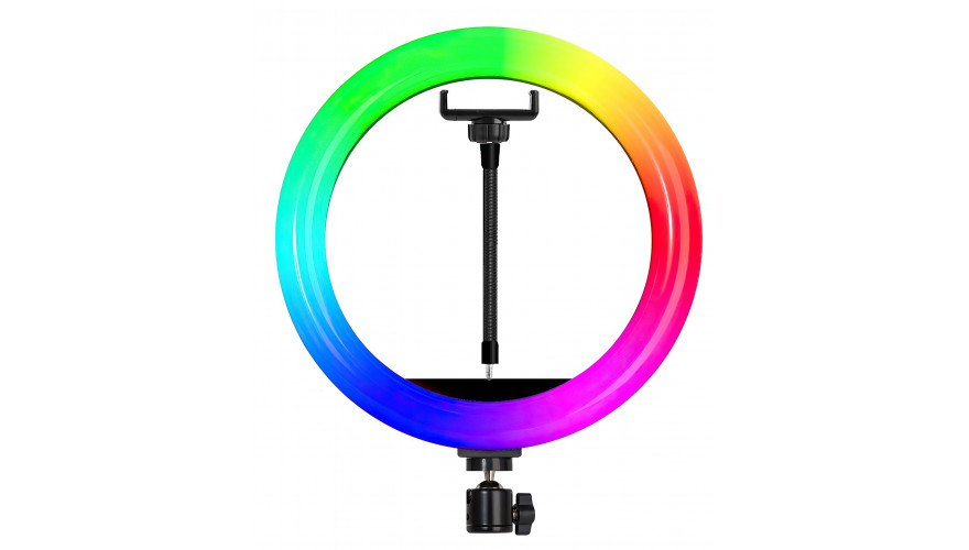 Купить Кольцевая лампа MJ33 RGB LED Soft Ring Light 33cm (без штатива)