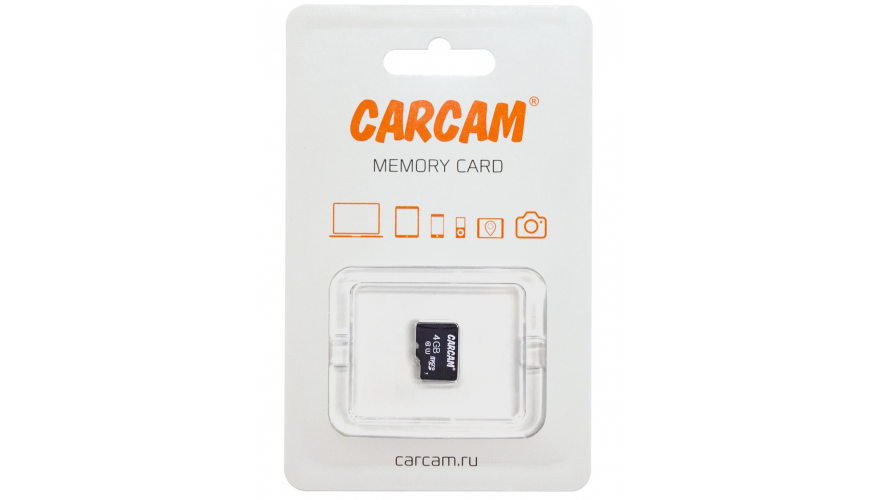 CARCAM microSD 4Gb Class 10